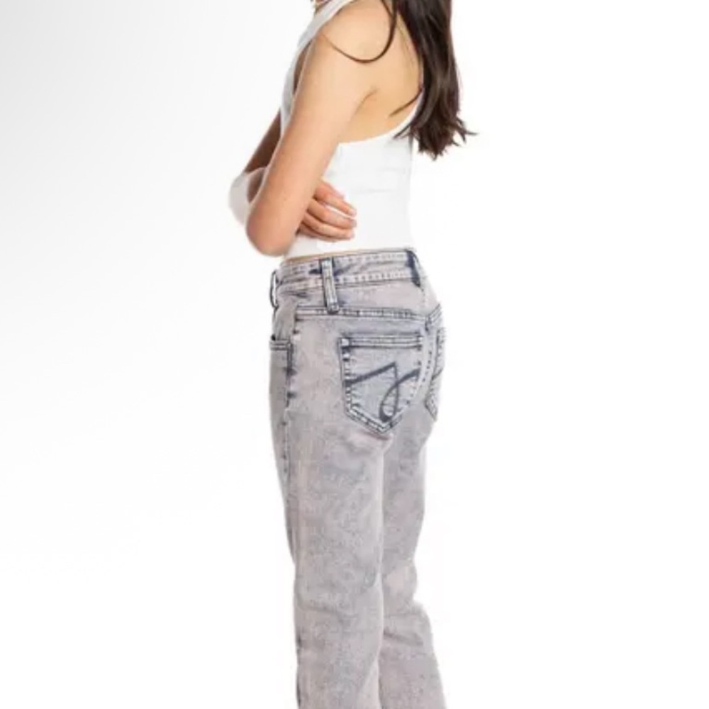 Juicy Couture Girl's Size 8 Pink Wash Straight Leg Jeans NWT!